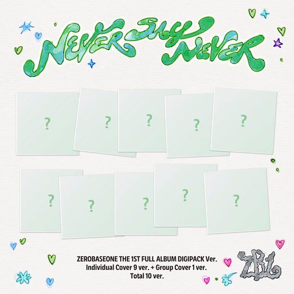 [ALBUM] ZEROBASEONE THE 1ST FULL ALBUM [NEVER SAY NEVER] (DIGIPACK Ver.)