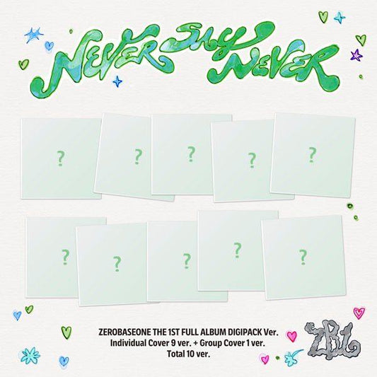 [ALBUM] ZEROBASEONE THE 1ST FULL ALBUM [NEVER SAY NEVER] (DIGIPACK Ver.)