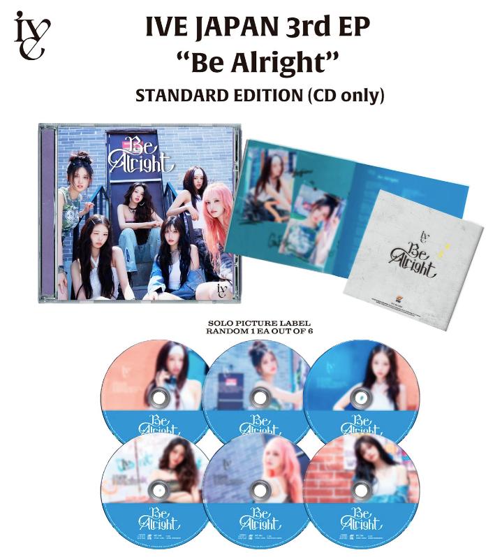 [ALBUM] IVE JAPAN BE ALRIGHT Album only