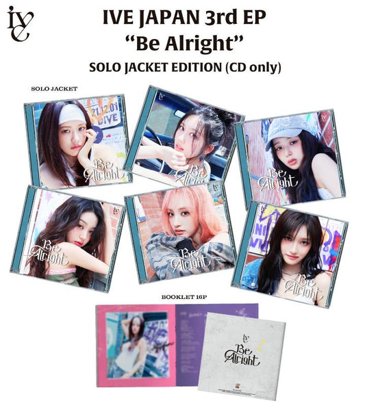 [ALBUM] IVE JAPAN BE ALRIGHT Album only