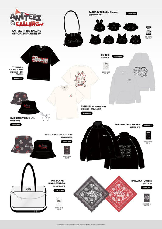 [MERCH] ATEEZ ANITEEZ IN THE CALLING MD