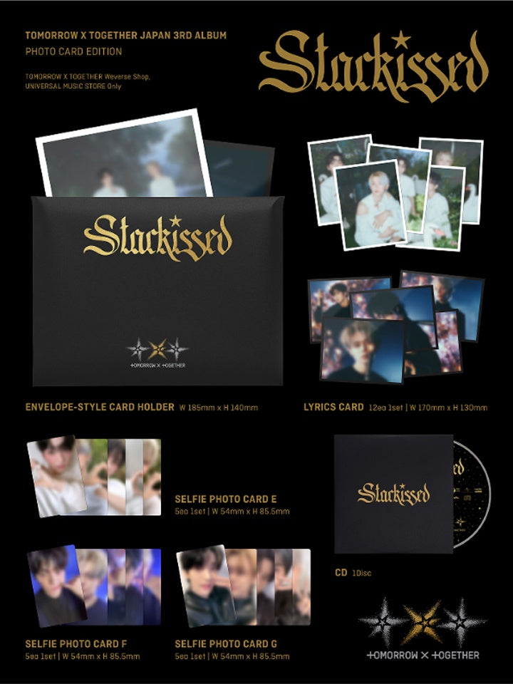 [ALBUM] Limited Edition Photocard Edition TXT Japan [Starkissed] Album
