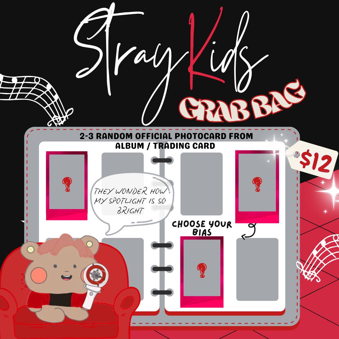 [GRAB BAG] Stray Kids Photocard Lucky Bag🍀
