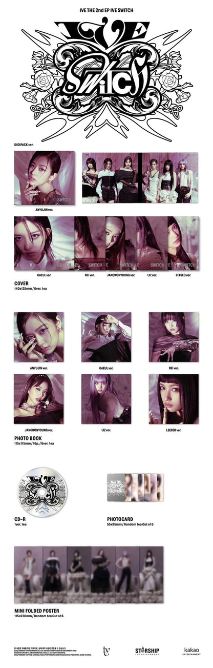 [ALBUM] IVE 2nd EP IVE SWITCH (Digipack Ver.)