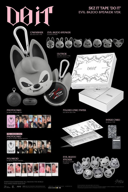 [MERCH] Stray Kids"DO IT"  EVIL SKZOO SPEAKER VER.