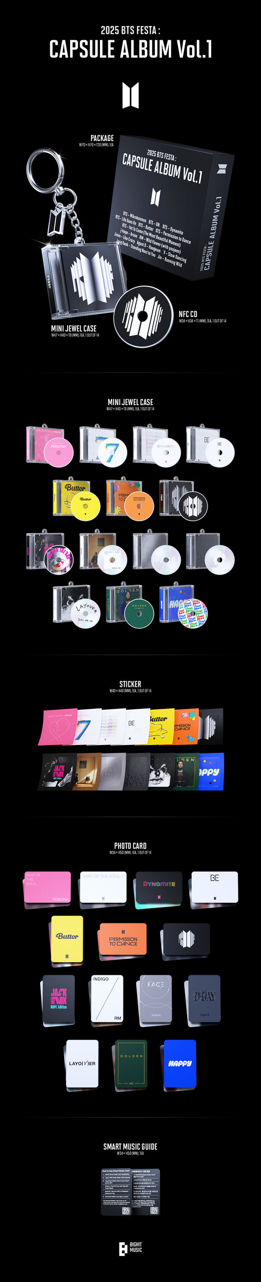 [ALBUM] 2025 BTS FESTA : CAPSULE ALBUM Vol.1
