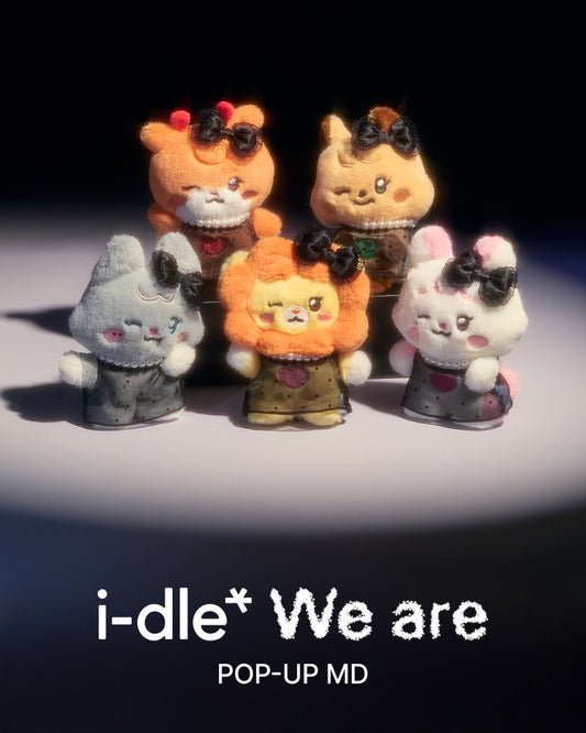 [MERCH] i-dle We are minini PLUSH / KEYRING