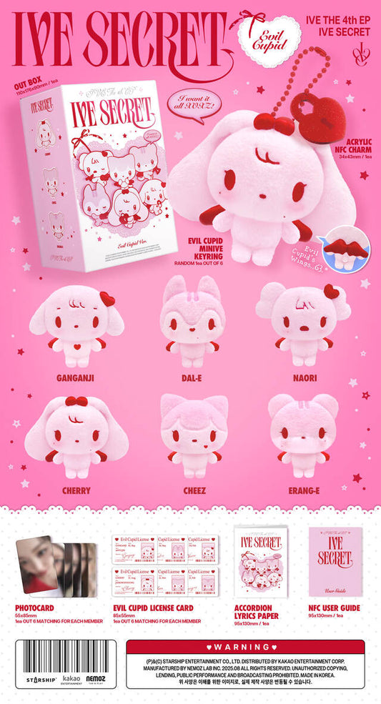 [ALBUM] IVE THE 4th EP [IVE SECRET] (EVIL CUPID ver.) (PLATFORM ver)