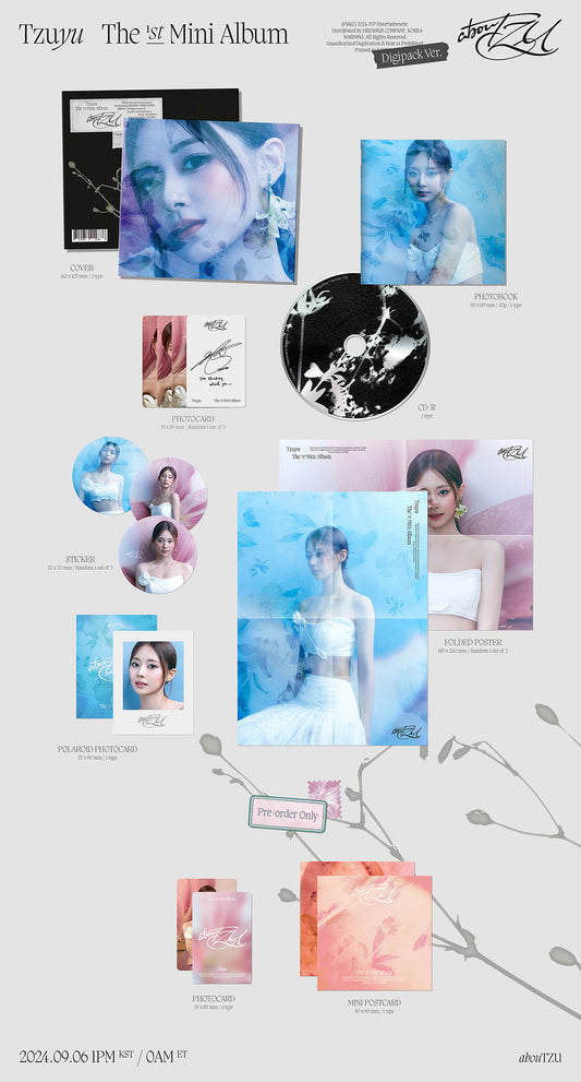 [ALBUM] TZUYU THE 1st Mini Album abouTZU (Digipack ver.)