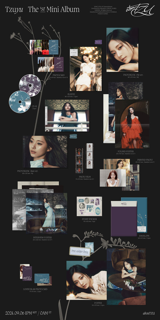 [ALBUM] TZUYU THE 1st Mini Album abouTZU (Run ver. / Fly ver.)
