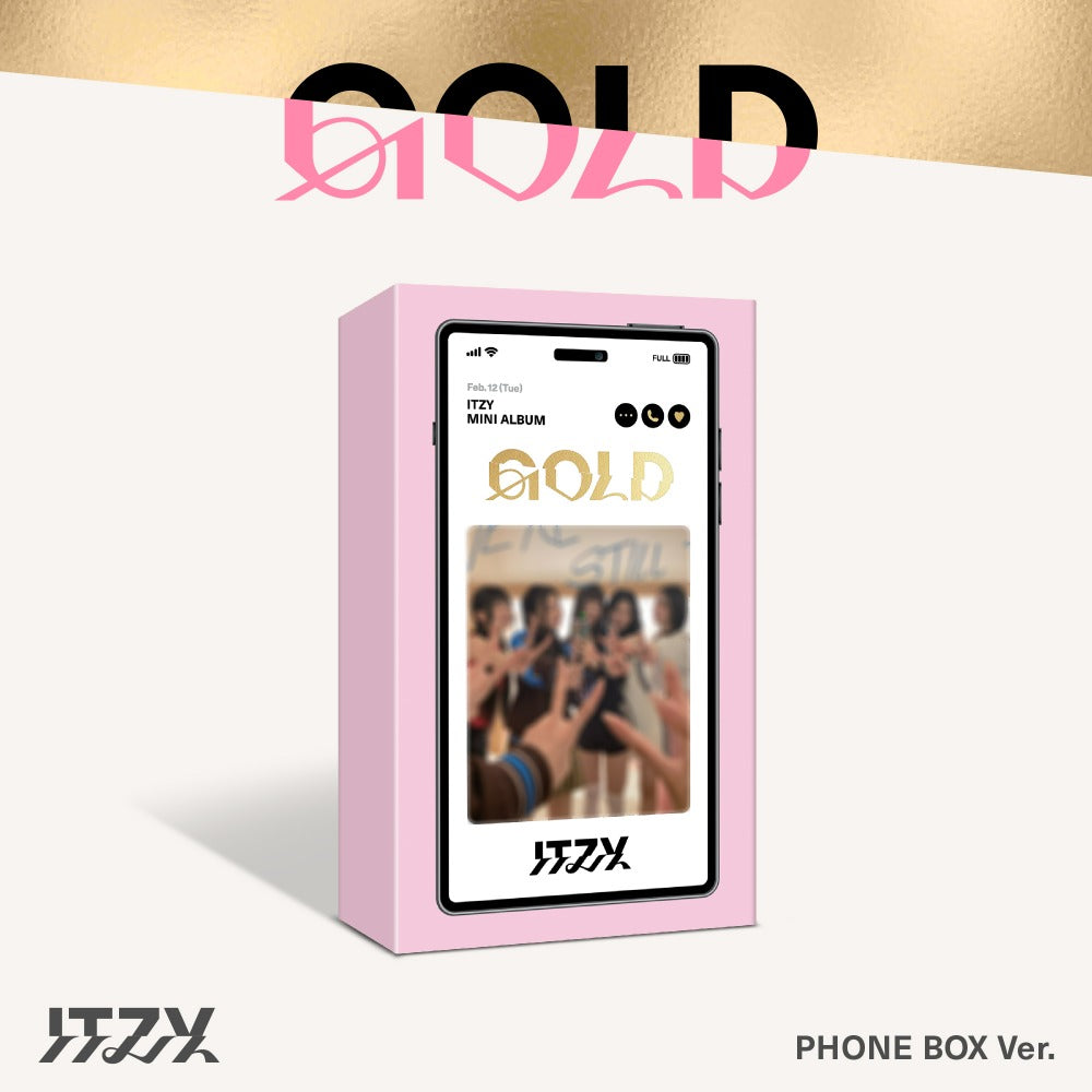 [ALBUM] ITZY <GOLD> PHONE BOX VER. [스페셜반]