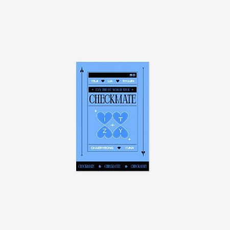 [MERCH] ITZY TRADING CARD- THE 1ST WORLD TOUR CHECKMATE