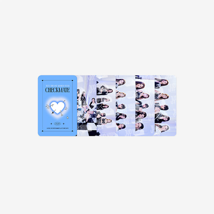 [MERCH] ITZY TRADING CARD- THE 1ST WORLD TOUR CHECKMATE