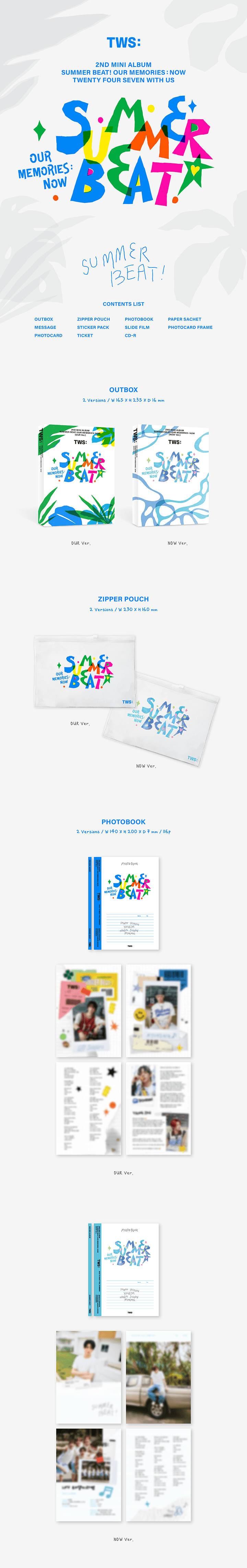[ALBUM] TWS 2nd Mini Album SUMMER BEAT!