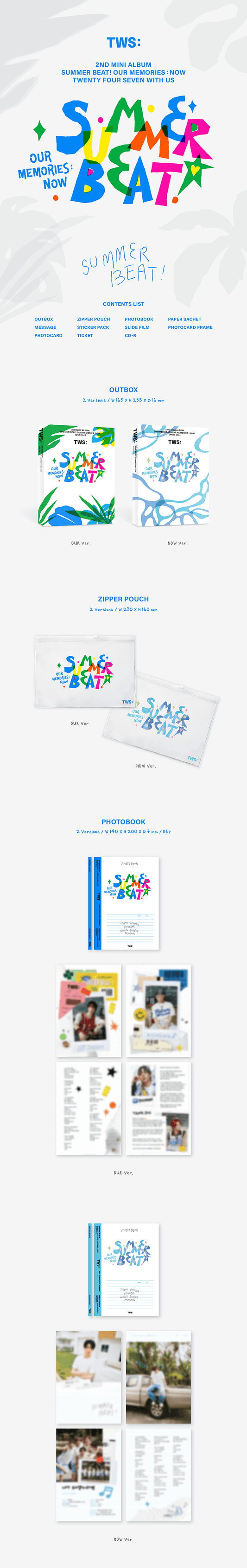 [ALBUM] TWS 2nd Mini Album SUMMER BEAT!