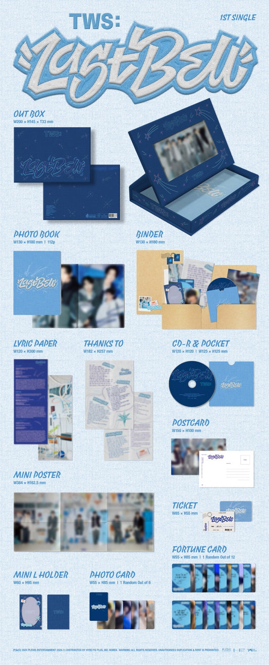 [ALBUM] TWS 1st Single Last Bell