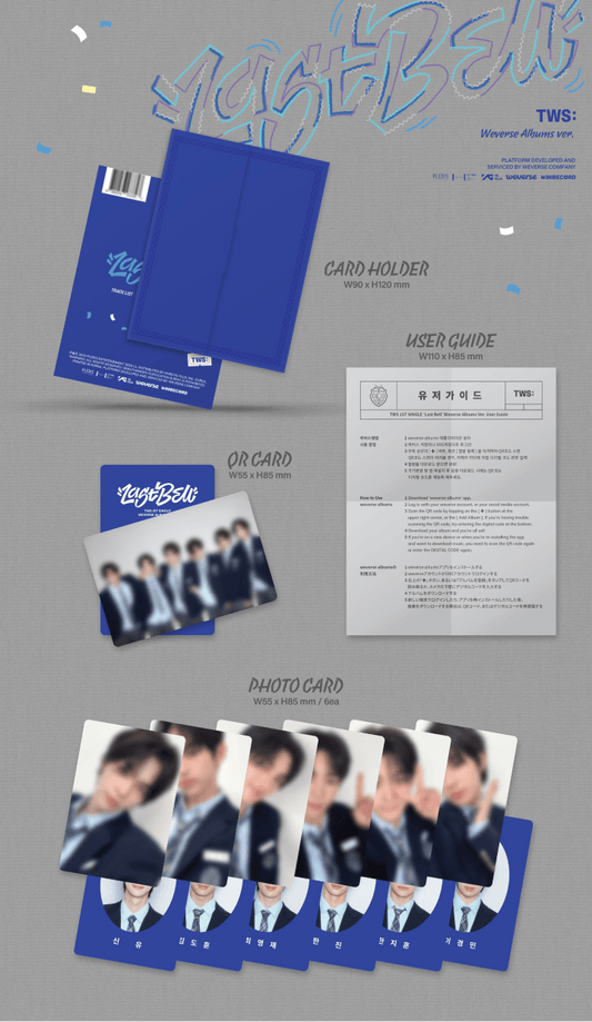 [ALBUM] TWS 1st Single Last Bell (Weverse Albums ver.)