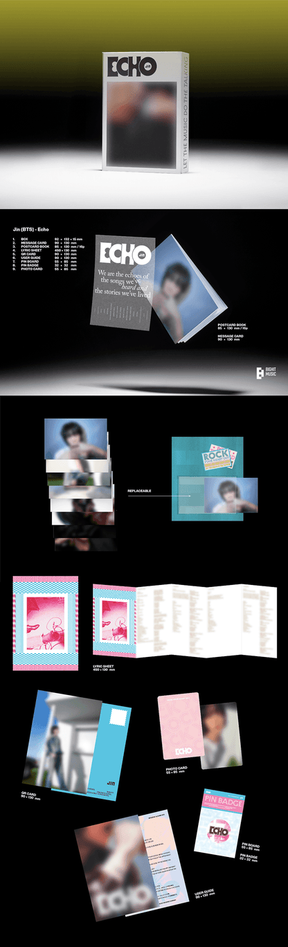 [ALBUM] Jin (BTS) Echo (Standard / Weverse Albums ver.)