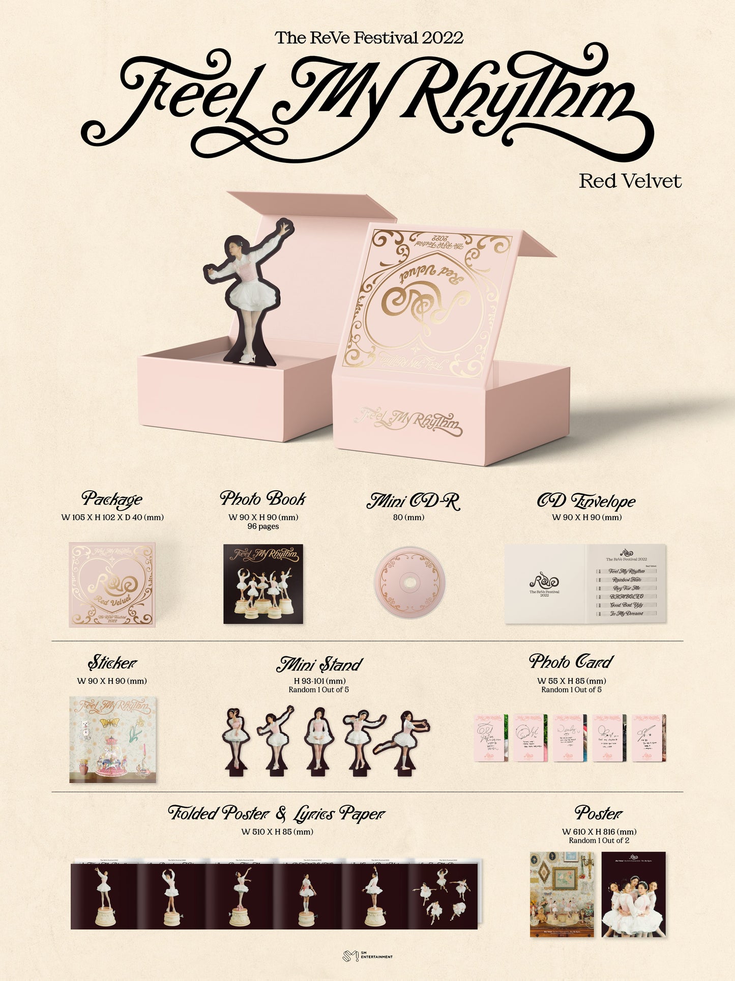 [ALBUM] RED VELVET THE REVE FESTIVAL 2022 FEEL MY RHYTHM Orgel Ver. / Capriccioso Ver.