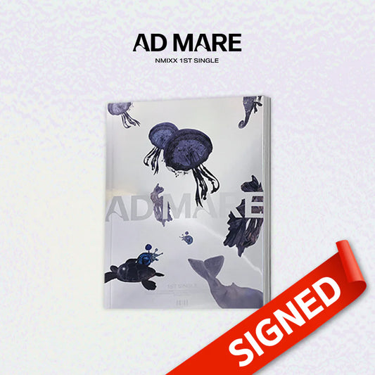 [SIGNED ALBUM] NMIXX - 1st SINGLE ALBUM : AD MARE [Light ver.]