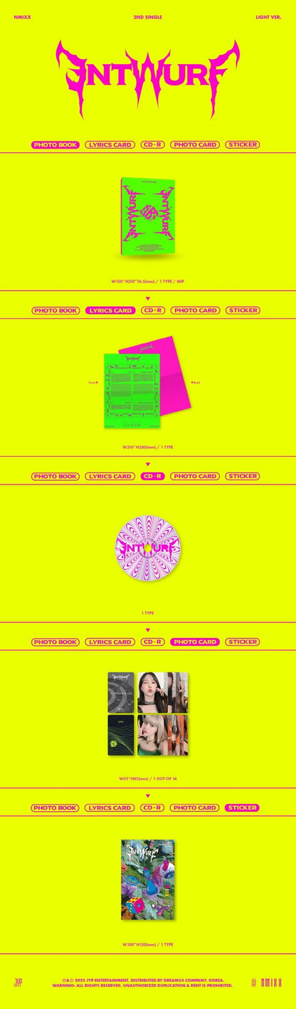 [ALBUM] NMIXX 2nd Single ENTWURF (Limited / Standard Ver.)