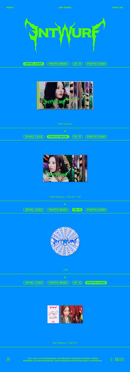 [ALBUM] NMIXX 2nd Single ENTWURF (Jewel Case Ver.)