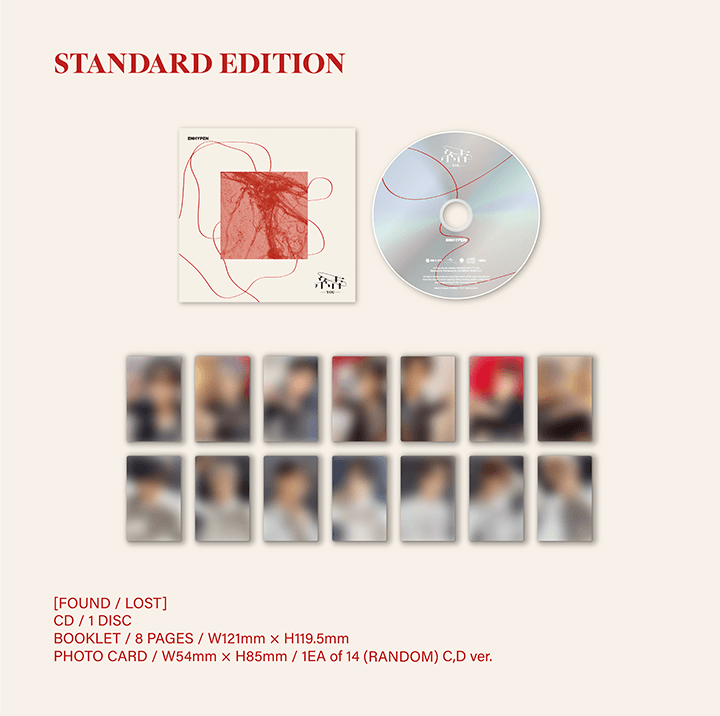 [ALBUM] Enhypen Japan JP 3rd Single『結 -YOU-』 Solo Jacket Limited / Standard ver.