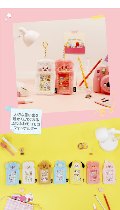[COLLAB] BT21 Japan Photocard Cardholder Fluffy Furry Cardholder