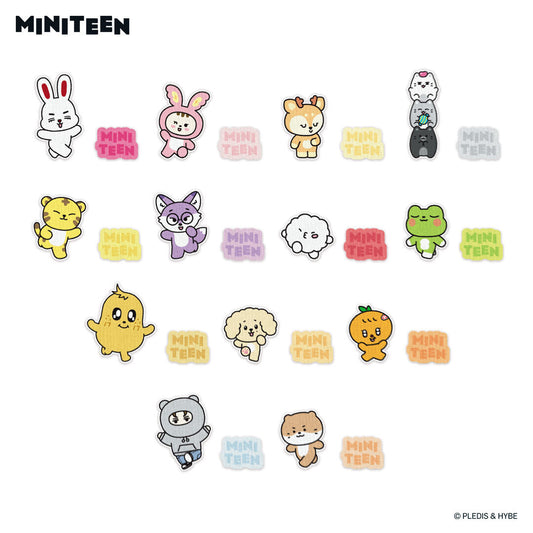 [MERCH] Seventeen Miniteen Wappen Set