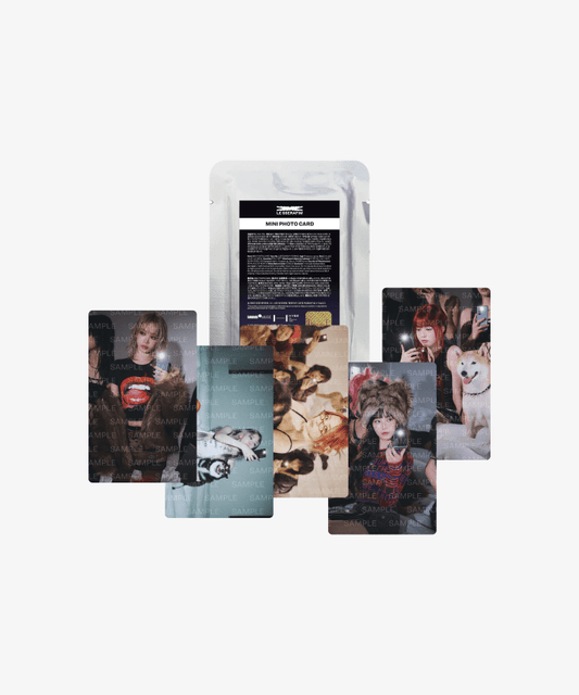 [PHOTOCARD] LE SSERAFIM Crazy Trading card Photocard Pack