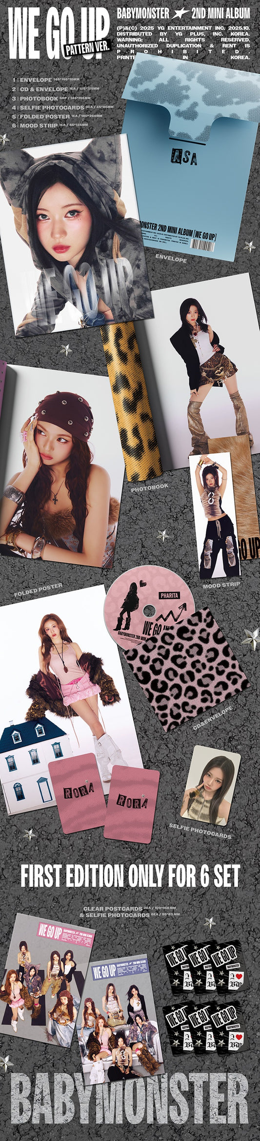 [Album] BABYMONSTER 2nd MINI ALBUM [WE GO UP]