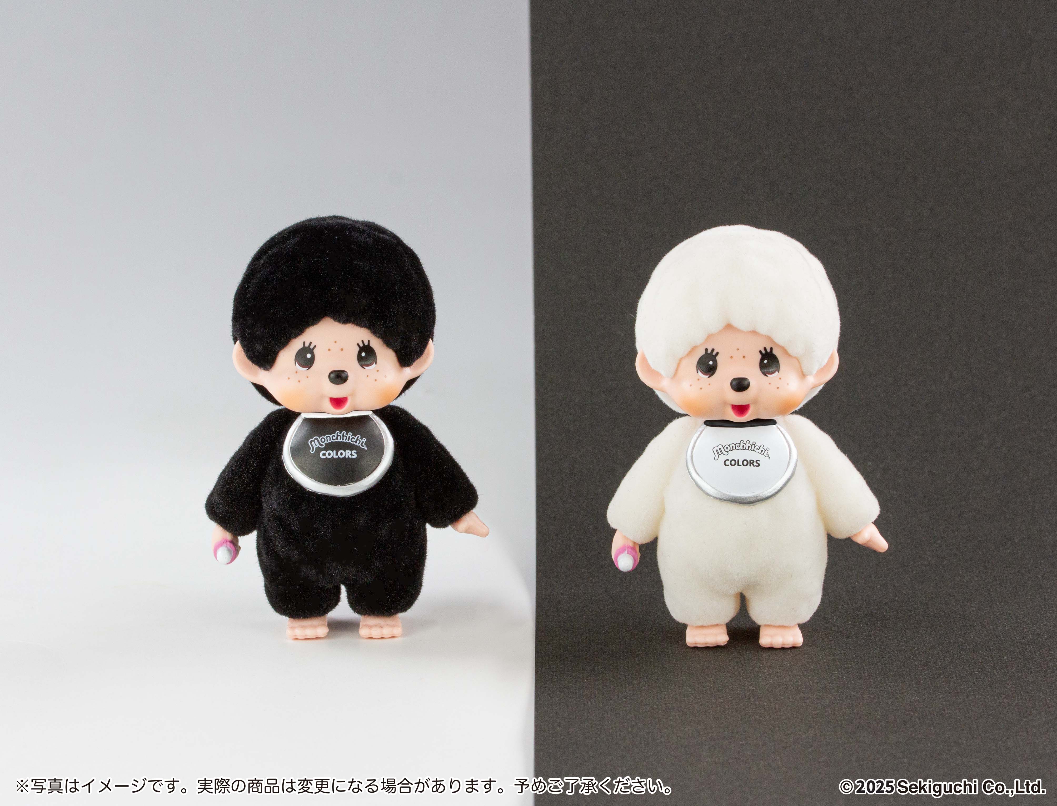 Monchhichi] Flocked Mascot 6 blind box – 2pomnation