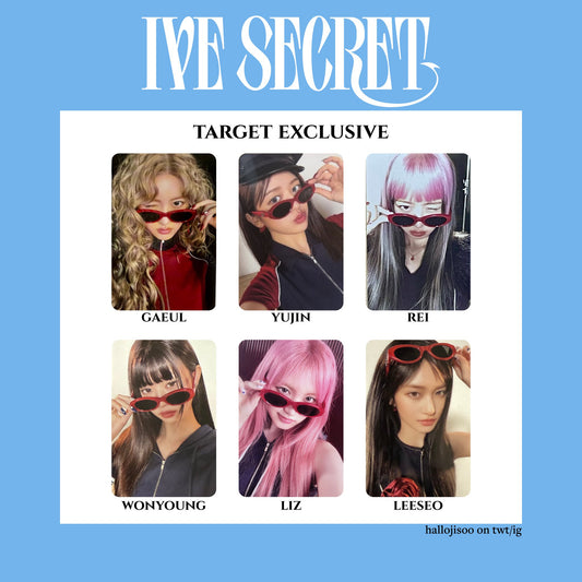 [ALBUM] IVE Secret Target Exclusive US Album