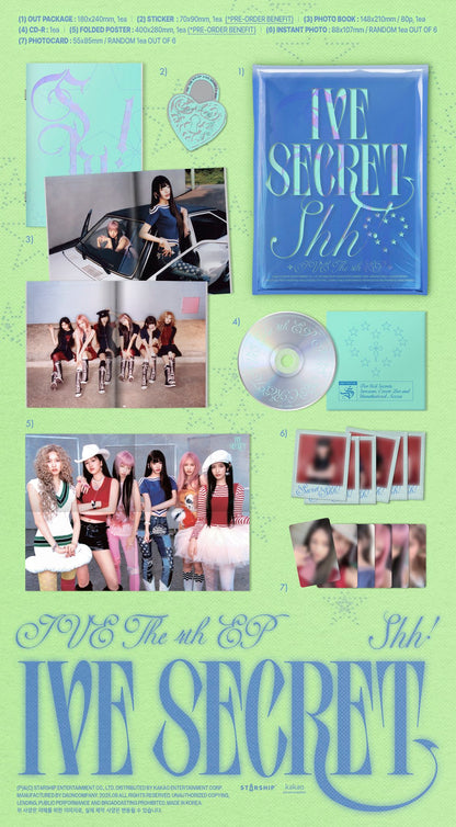 [ALBUM] IVE Secret Target Exclusive US Album
