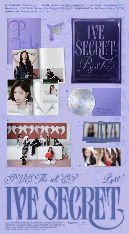 [ALBUM] IVE Secret Target Exclusive US Album