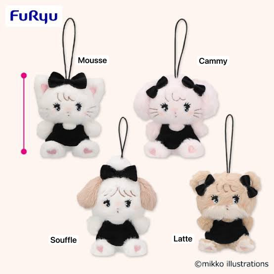 [MERCH] Mikko Illustrations Black ribbon mascot