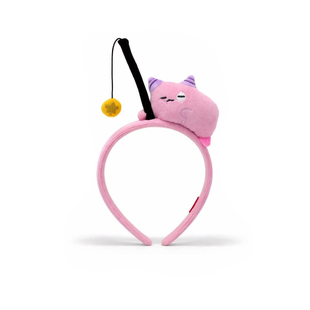 [Maplestory] Lotte World Maple Hairband Pink Bean Fishing