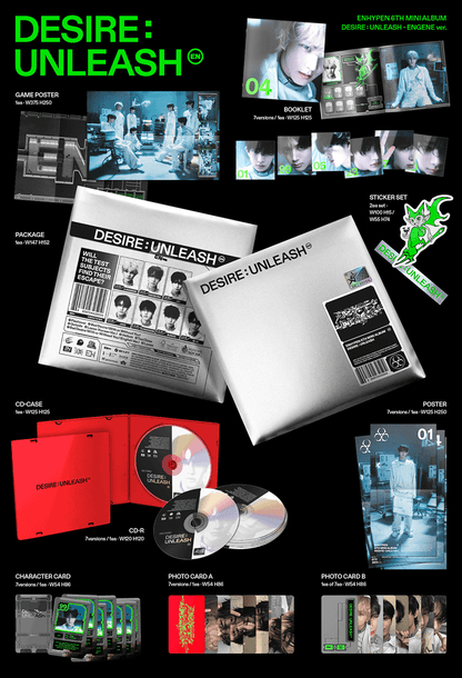 [ALBUM] Enhypen DESIRE : UNLEASH - Killing Voice Event / Showcase Live / Lucky Draw