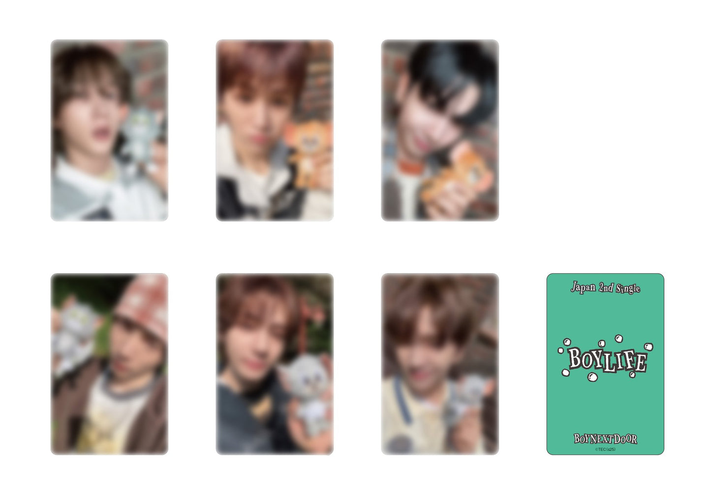 [POB] Boynextdoor BoyLife Lucky Draw Event HMV Photocard Pc