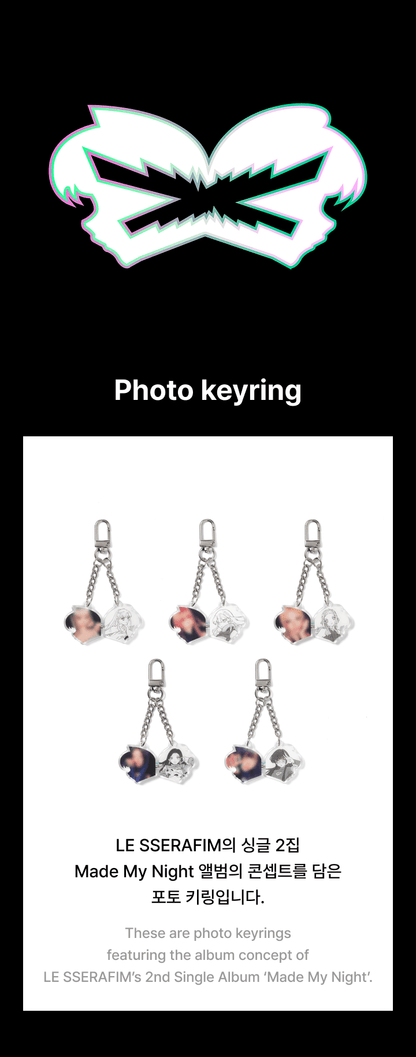[MERCH] LE SSERAFIM Made My Night Official MD | PHOTOCARD | KEYRING | TSHIRT