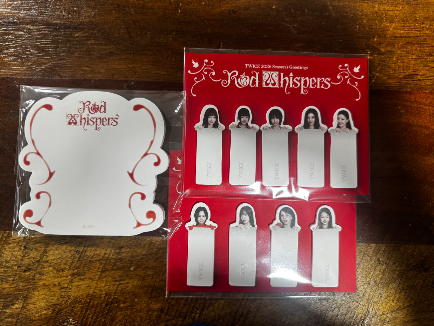 [SHARING SET] TWICE Season’s Greeting 2026 Red Whispers
