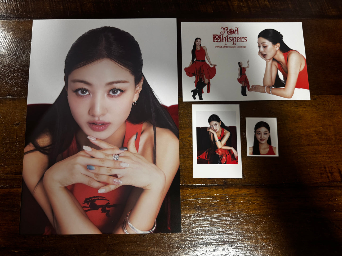 [SHARING SET] TWICE Season’s Greeting 2026 Red Whispers