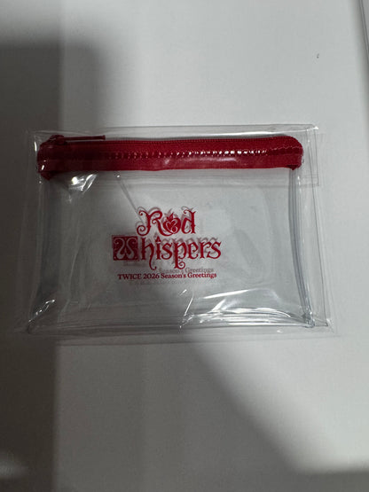 [SHARING SET] TWICE Season’s Greeting 2026 Red Whispers