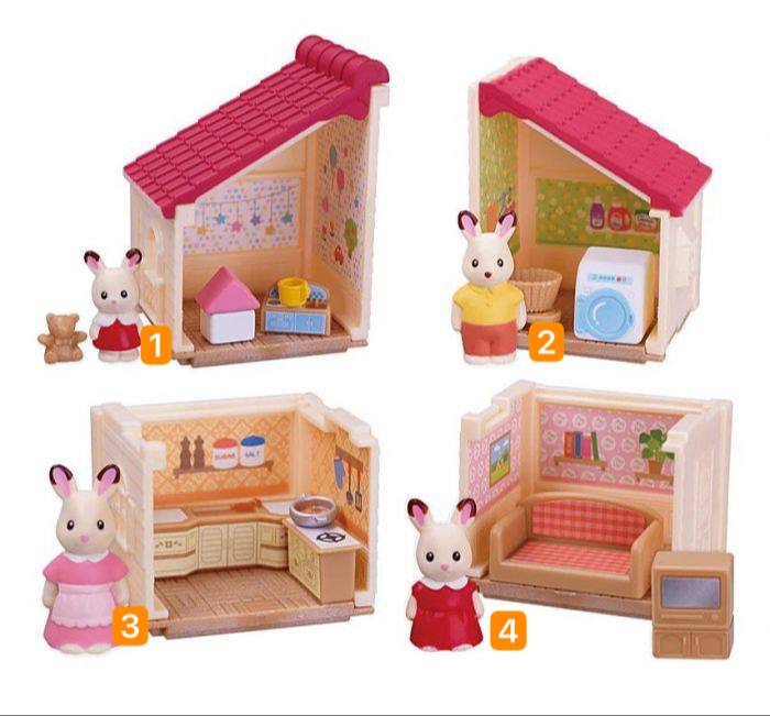 [GASHAPON] Sylvanian Families Mori no Suteki Room 4 gacha gachapon capsule