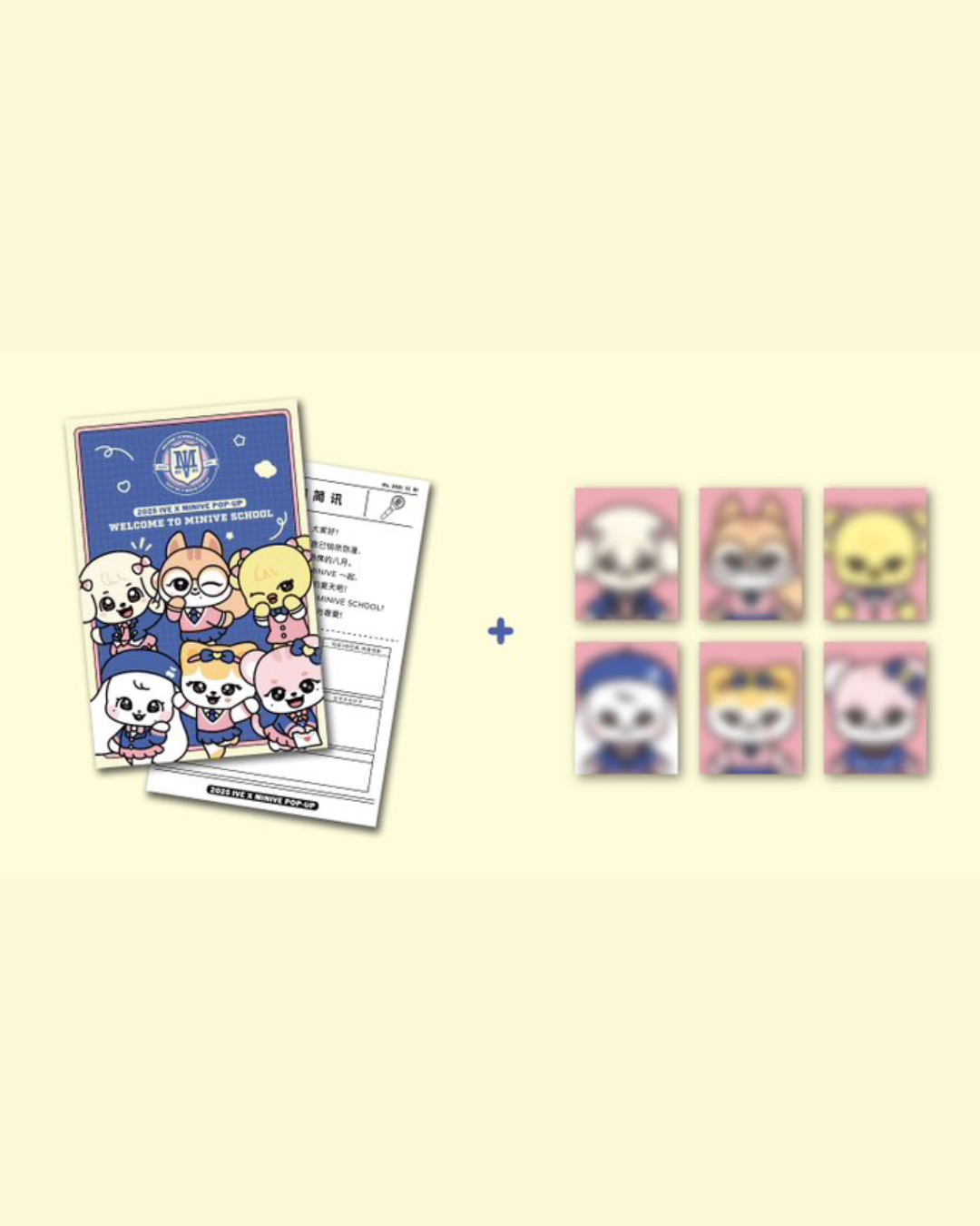 [MERCH] IVE x MINIVE POP-UP STORE 'MINIVE SCHOOL' in Japan