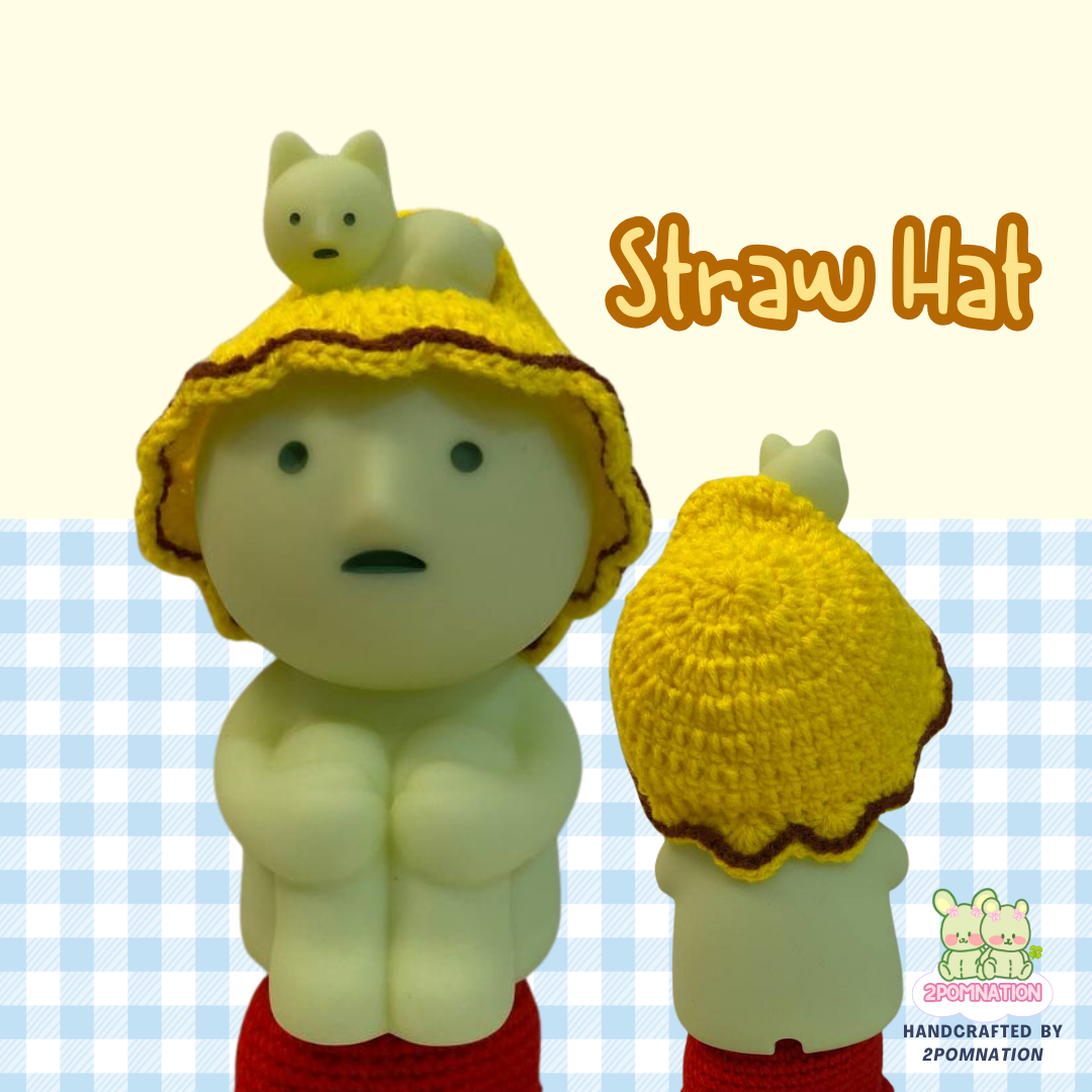 [2POM MADE] Smiski Touchlight - Straw Hat