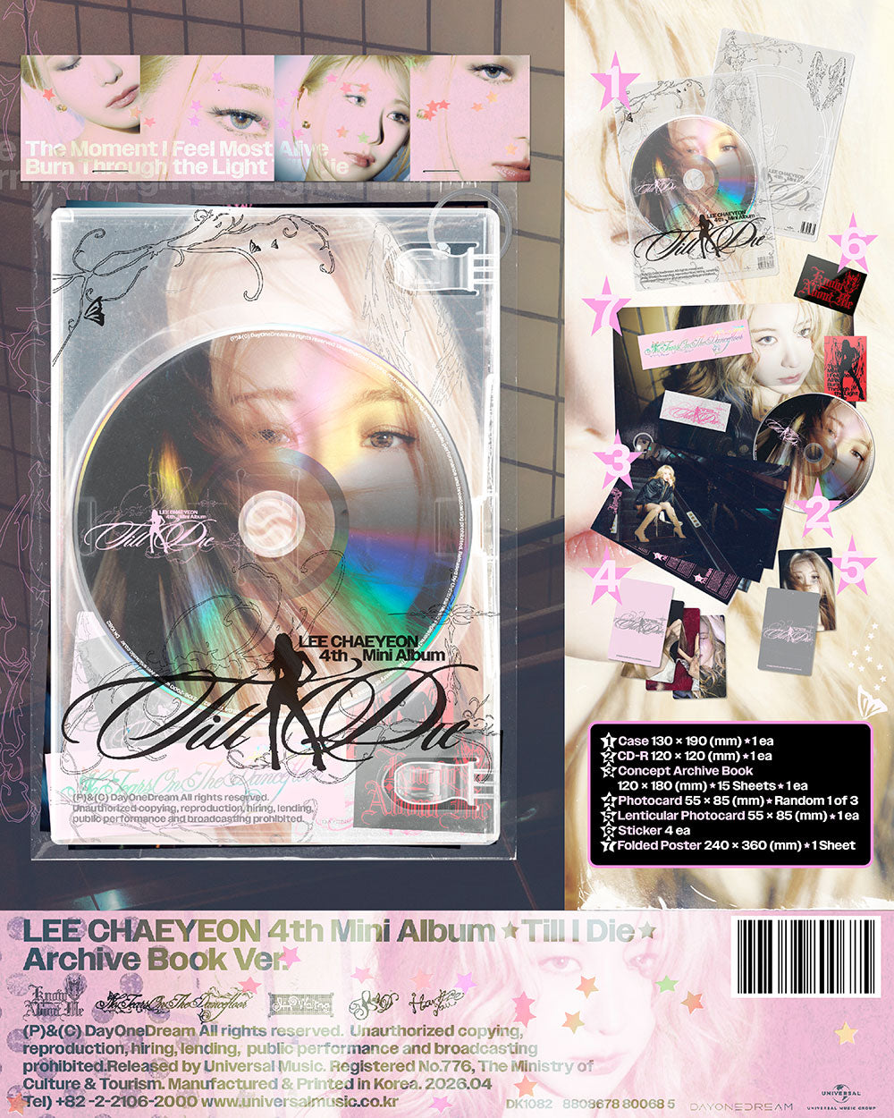 [ALBUM] Lee Chaeyon - 4th Mini Album [Till I Die] [Archive Book Ver.]