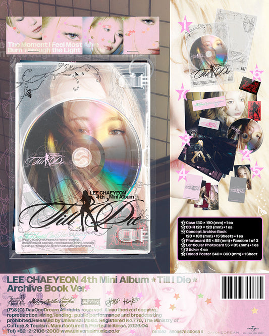 [ALBUM] Lee Chaeyon - 4th Mini Album [Till I Die] [Archive Book Ver.]