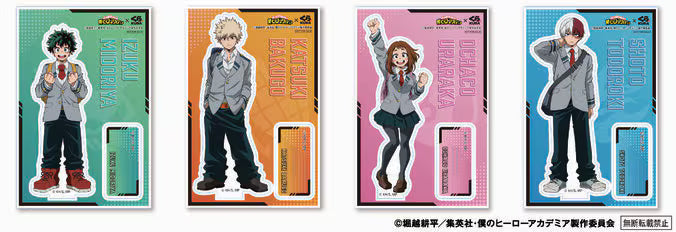 [MERCH] Kura Sushi Japan x My Hero Academia MHA Acrylic Stand / Can Badge