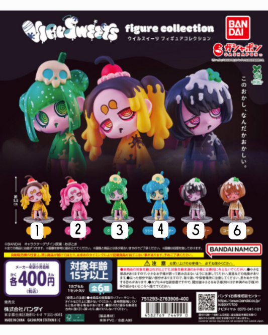 [GASHAPON] VIRUSWEETS figure collection gacha gachapon capsule